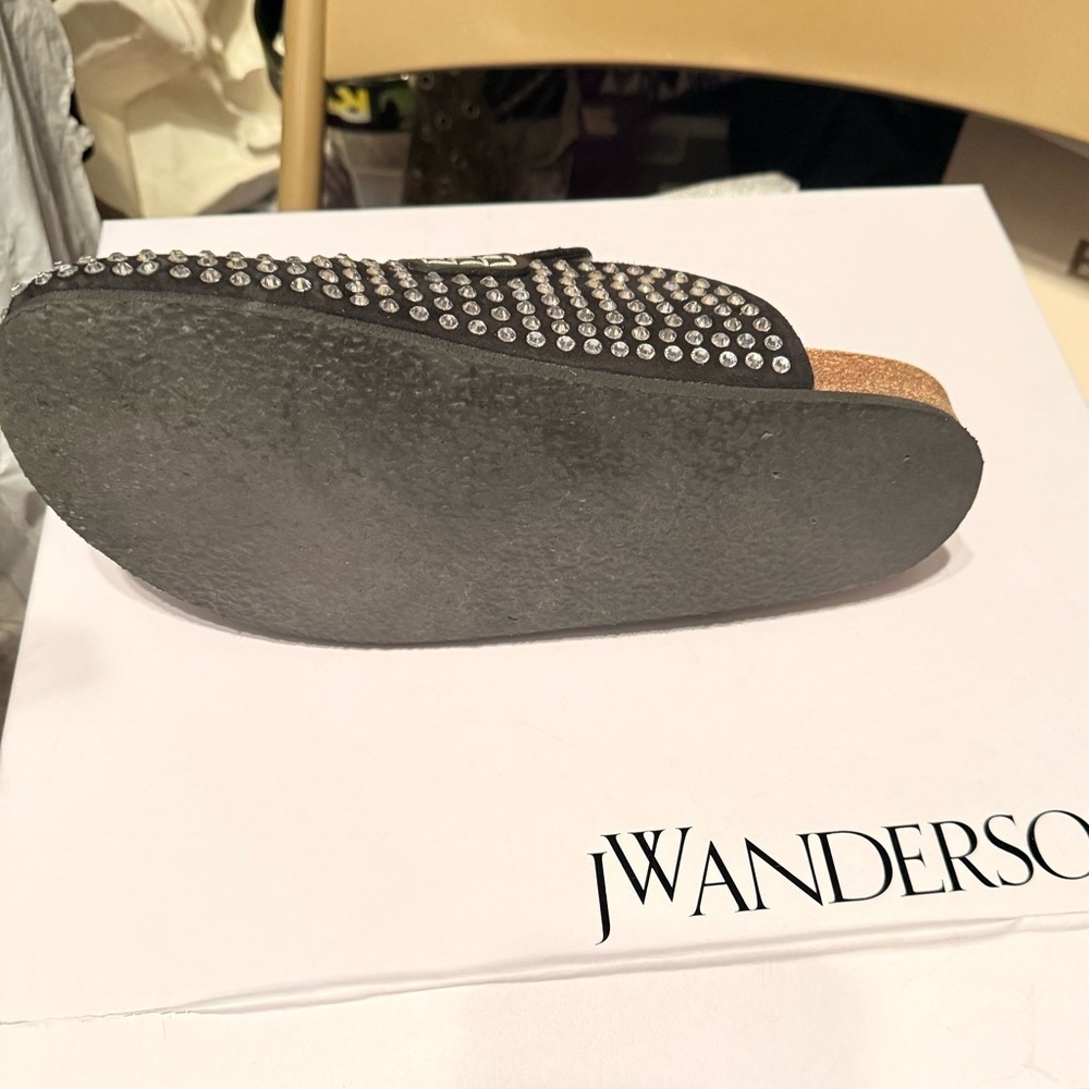 JW Anderson Crystal Studded Slides. - Picture 8 of 9